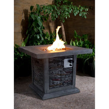 Load image into Gallery viewer, Bettine Stone Propane Gas Fire Pit Table Gray(1125)
