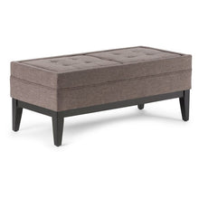 Load image into Gallery viewer, Barrington Storage Ottoman Fawn Brown(1391)
