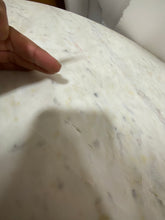 Load image into Gallery viewer, Mila Pedestal Coffee Table White Marble/Brass AS IS 3121RR
