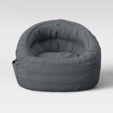 Pillowfort Cocoon Bean Bag Chair Gray Corduroy AS IS(1439)