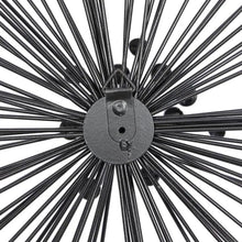 Load image into Gallery viewer, 24 in. x 24 in. Black Metal  Glam Wall Decor (Set of 3) 4529RR
