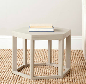 Heidi End Table- Pearl Taupe #3019