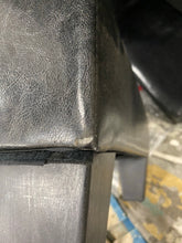 Load image into Gallery viewer, Hovey 72&quot; Faux Leather Right Hand Facing Sofa &amp; Chaise Dark Brown AS IS
