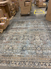 Load image into Gallery viewer, Giacinto Oriental Olive/Charcoal Area Rug #1438HW
