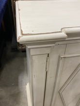 Load image into Gallery viewer, Distressed 64&quot; Wide  Rubberwood Sideboard
