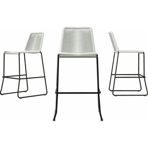 Jaren Bar Stool Single White(938)