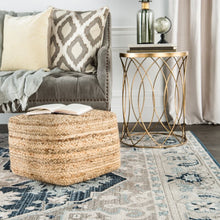 Load image into Gallery viewer, Liberty 18&quot; Square Pouf Ottoman #744HW
