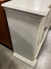 Load image into Gallery viewer, Distressed 64&quot; Wide  Rubberwood Sideboard
