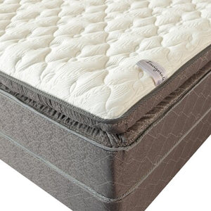 Full size spinal solution 13 firm pillow top mattress and box spring #507nt