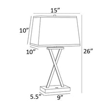 Load image into Gallery viewer, Esben 26&quot; Table Lamp Set (Set of 2) #704HW
