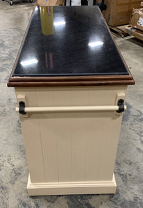 Eloy Kitchen Island with Granite Top 883CDR