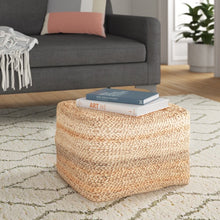 Load image into Gallery viewer, Liberty 18&quot; Square Pouf Ottoman #744HW
