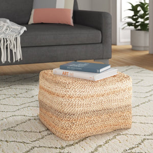 Liberty 18" Square Pouf Ottoman #744HW