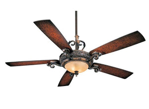 Napoli 56” 5 Blade Ceiling Fan Sterling Walnut(365)