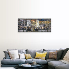 Load image into Gallery viewer, Detroit Industry, North Wall, 1932-33&#39; Print on Canvas 14”x36”(1021)
