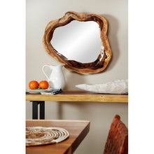 Load image into Gallery viewer, Escobedo Live Edge Reclaimed Acacia Wood Accent Mirror #285-NT
