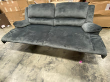 Load image into Gallery viewer, Clonmel Charcoal 2-Seat Reclining Sofa
