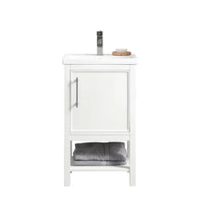 Load image into Gallery viewer, Taylor 20 in. W x 15 in. D x 34 in. H Bath Vanity in White with Ceramic Vanity Top in White with White Basin MRM2452
