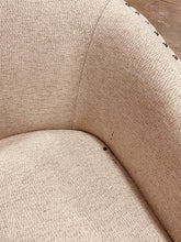 Load image into Gallery viewer, Swivel Grey Barrel Chair
