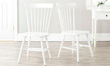 Load image into Gallery viewer, Riley White Wood Dining Chair (Set of 2) #769HW
