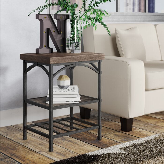 Franklin End Table Brown(1027)