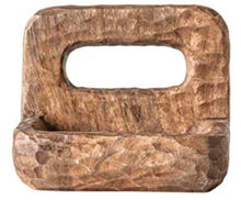 Load image into Gallery viewer, Vintage Reproduction Mango Wood Soap Dish, Brown #156HW
