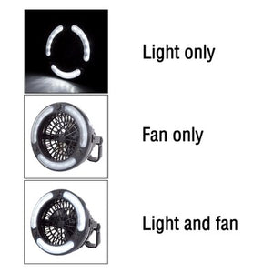 Super Bright Camping Combo LED Lantern and Fan - #35CE
