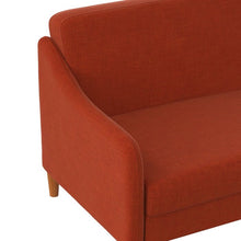 Load image into Gallery viewer, Joy 77&quot; Round Arm Sleeper Burned Orange #354HW
