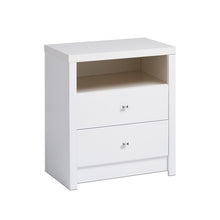 Load image into Gallery viewer, Calla 2 Drawer Series 9 Nightstand White(1466)
