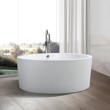 Load image into Gallery viewer, Vanity Art White 59&quot; x 59&quot; Freestanding Soaking Bathtub(1447)
