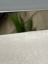 Load image into Gallery viewer, Baylor King Uphostered Platform **HEADBOARD ONLY** White Velvet Upholstery Fabric AS IS

