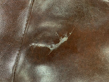 Load image into Gallery viewer, Faux Leather Convertible Sleeper Sofa Dark Brown *AS IS* 961CDR
