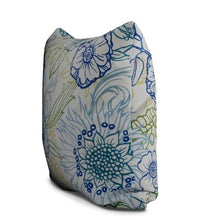 Load image into Gallery viewer, Weiler Outdoor Square Throw Pillow-18” Blue #247ha
