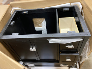 36" Single Bathroom Vanity - Base Only - AS IS (484MM)