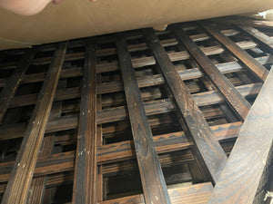 Porpora Wood Lattice Panel Trellis, set of 3