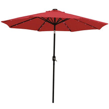 Load image into Gallery viewer, Jericho 9&#39; Market Umbrella Red #280HW
