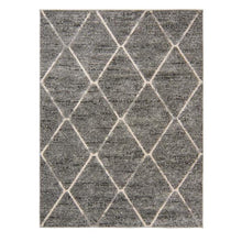 Load image into Gallery viewer, Sienna Mearl Gray 5 ft. x 7 ft. Trellis Indoor Area Rug 172CDR
