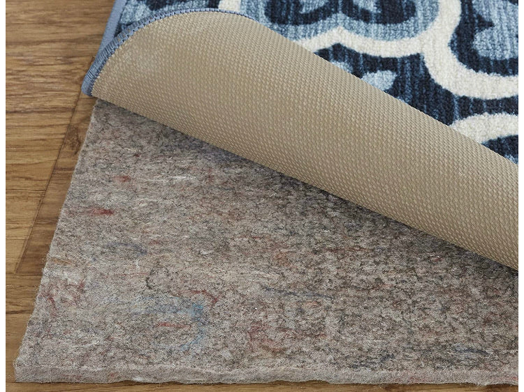 Mohawk Home Dual Surface Felt and Latex Non Slip Rug Pad, 4'x6', 1/4 Inch Thick, Safe for Hardwood Floors and All Surfaces 291 DC