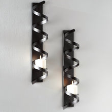Load image into Gallery viewer, Georgea Tall Metal Wall Sconce (Set of 2) Black(611)
