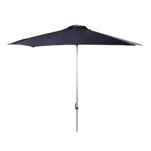 Load image into Gallery viewer, Safavieh Navy Market 9-ft No-tilt Octagon Patio Umbrella with White Aluminum Frame(697)
