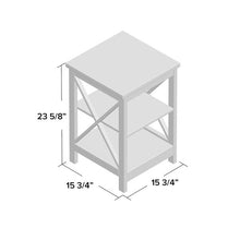 Load image into Gallery viewer, Stoneford End Table Black(1820RR)
