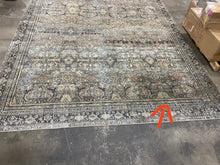 Load image into Gallery viewer, Giacinto Oriental Olive/Charcoal Area Rug #1438HW
