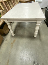 Load image into Gallery viewer, Aberdeen Weathered Worn White Extendable Rectangular Dining Table
