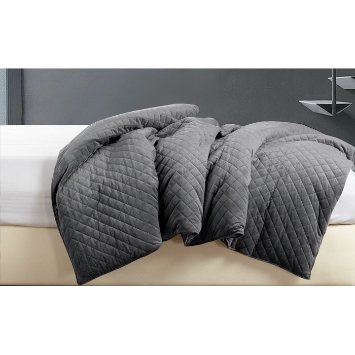 Sciortino Weighted Blanket Throw 15lbs Charcoal(828)