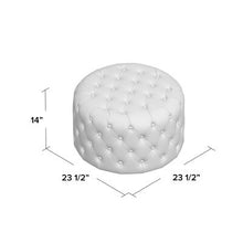 Load image into Gallery viewer, Kaia Tufted Cocktail Ottoman - #244CE
