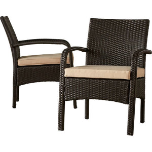 4 Piece Rattan Sofa Seating Group with Cushions #387HW