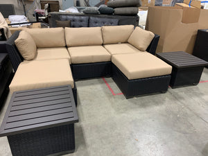 Tegan 10 Piece Sectional Seating Group with Cushions