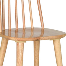 Load image into Gallery viewer, Britt Solid Wood Dining Chairs (2) Color Natural  #45HW
