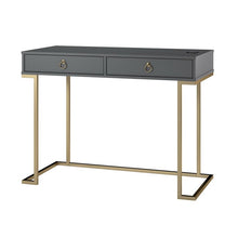 Load image into Gallery viewer, Josie Writing Desk Graphite Gray(410)
