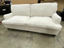 Load image into Gallery viewer, Oshaughnessy 85&quot; Round Arm Sofa Creamy White
